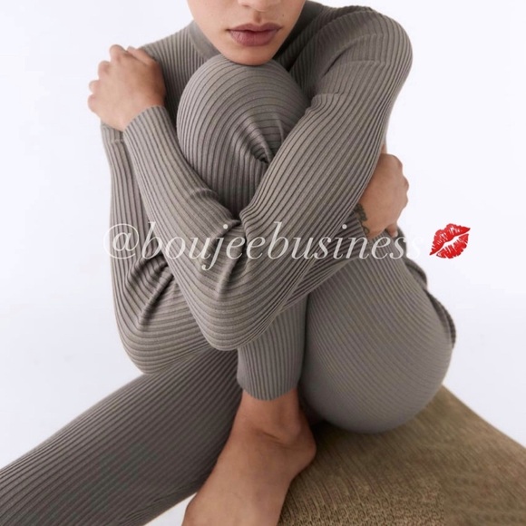 ZARA BNWT Knit Jumpsuit - Picture 2 of 10